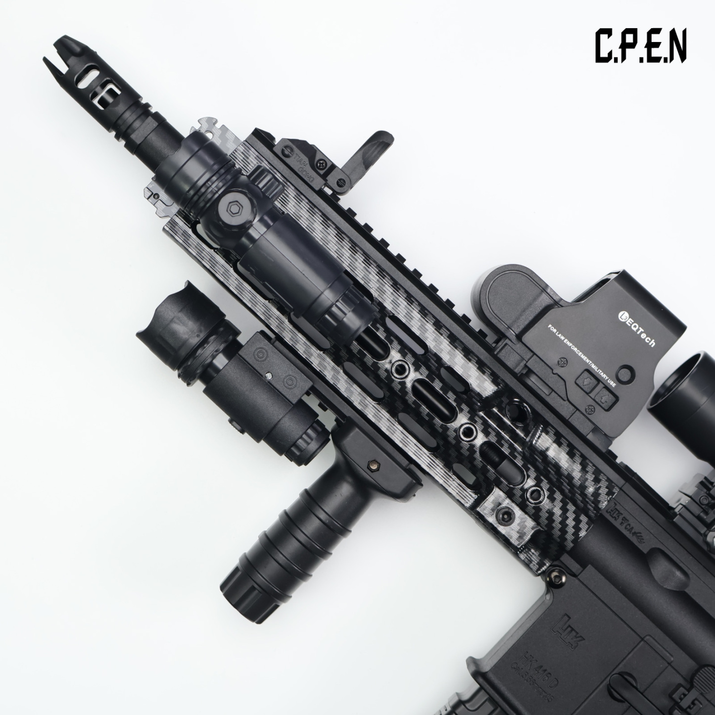 Cbrbon Flber HK416D-SMR Gel Blaster Safety toy gun