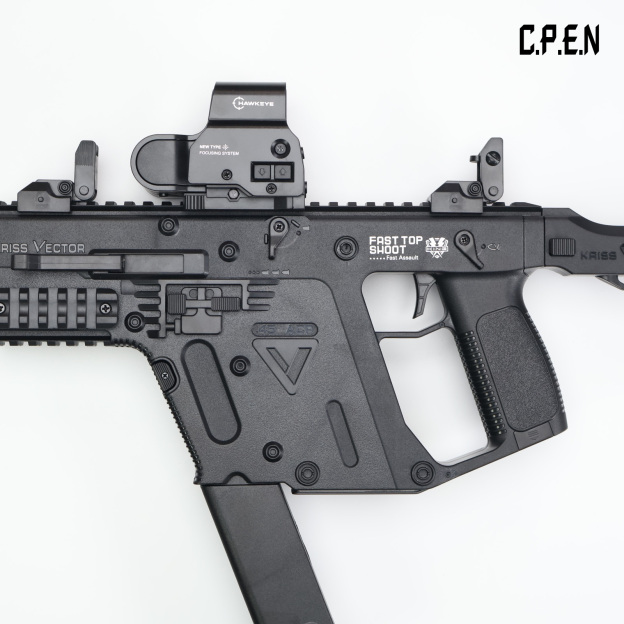 Victor Dagger-black Gel emitter Safety toy gun