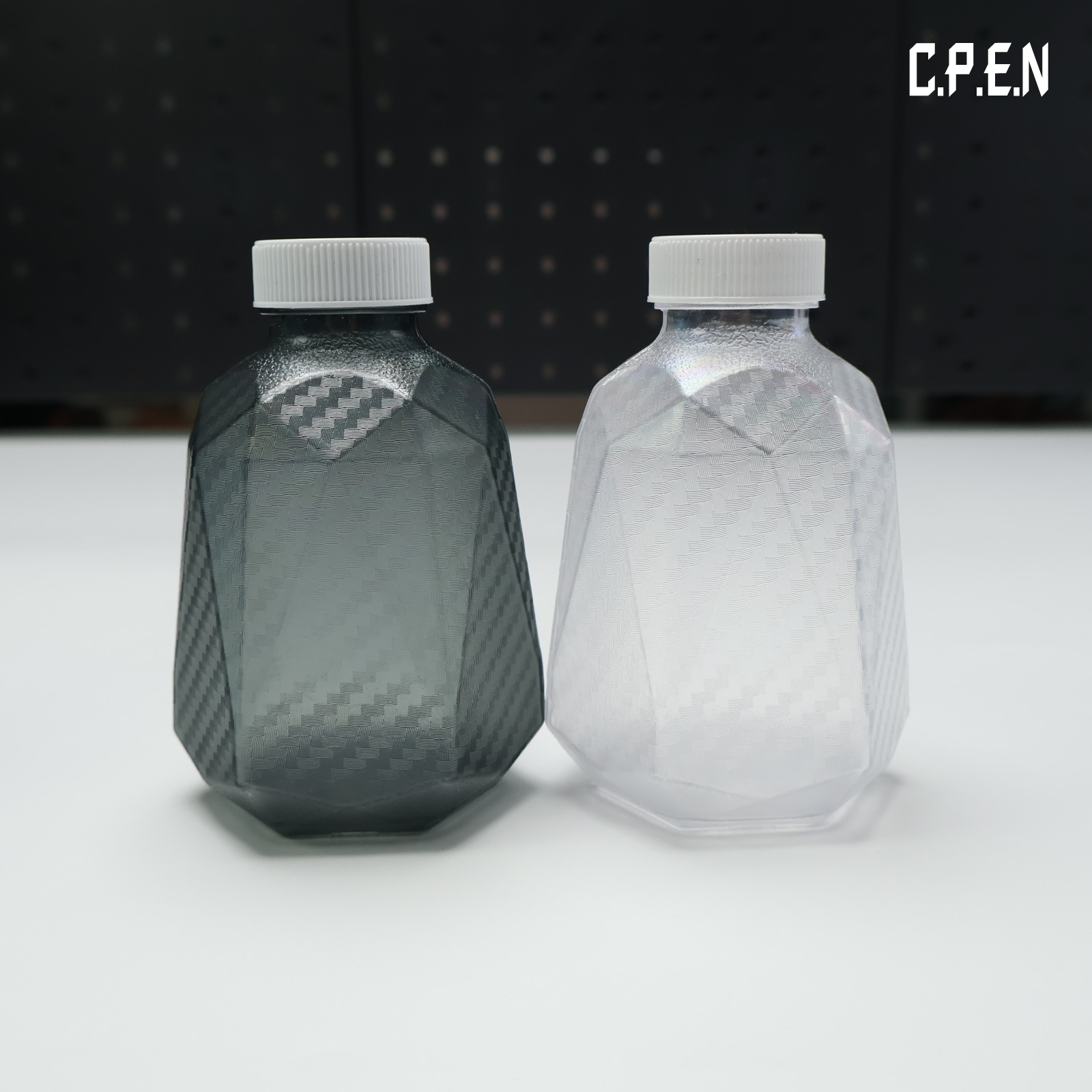 Carbon Fiber Pattern Quick Loading Bottle