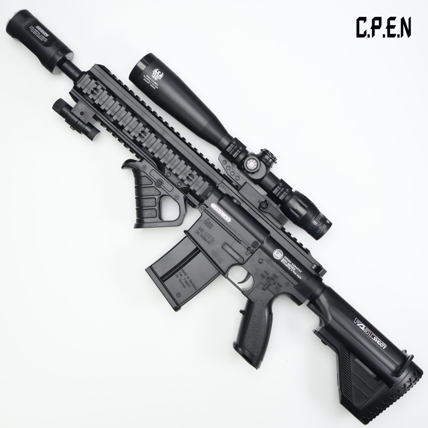 HK417 Gel Blaster Safety toy gun