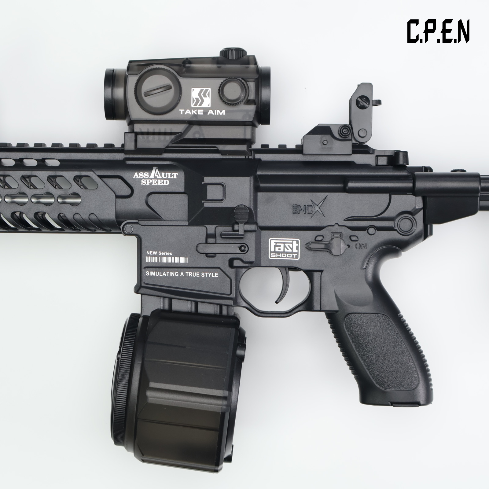 MCX-drum version Gel Blaster Safety toy gun