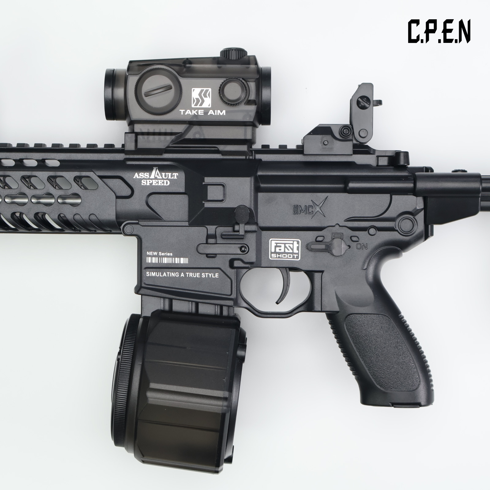 MCX-drum version Gel Blaster Safety toy gun