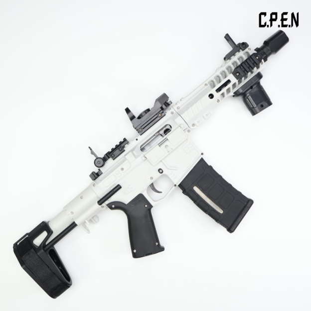 SLR Gel Blaster Telescopic stock Safety toy gun