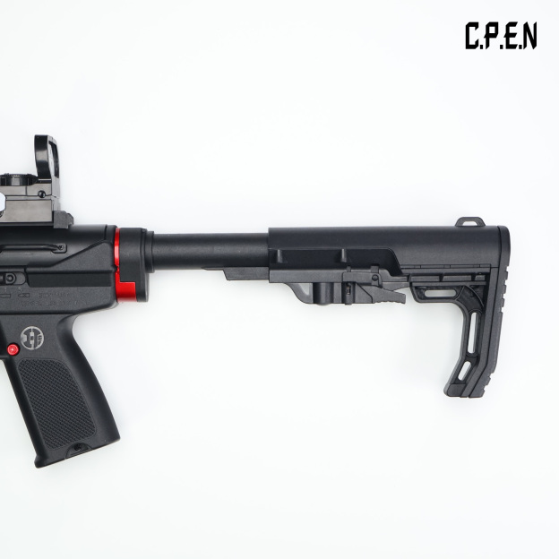 TEC9 Nylon tactical board Gel emitter Safety toy gun