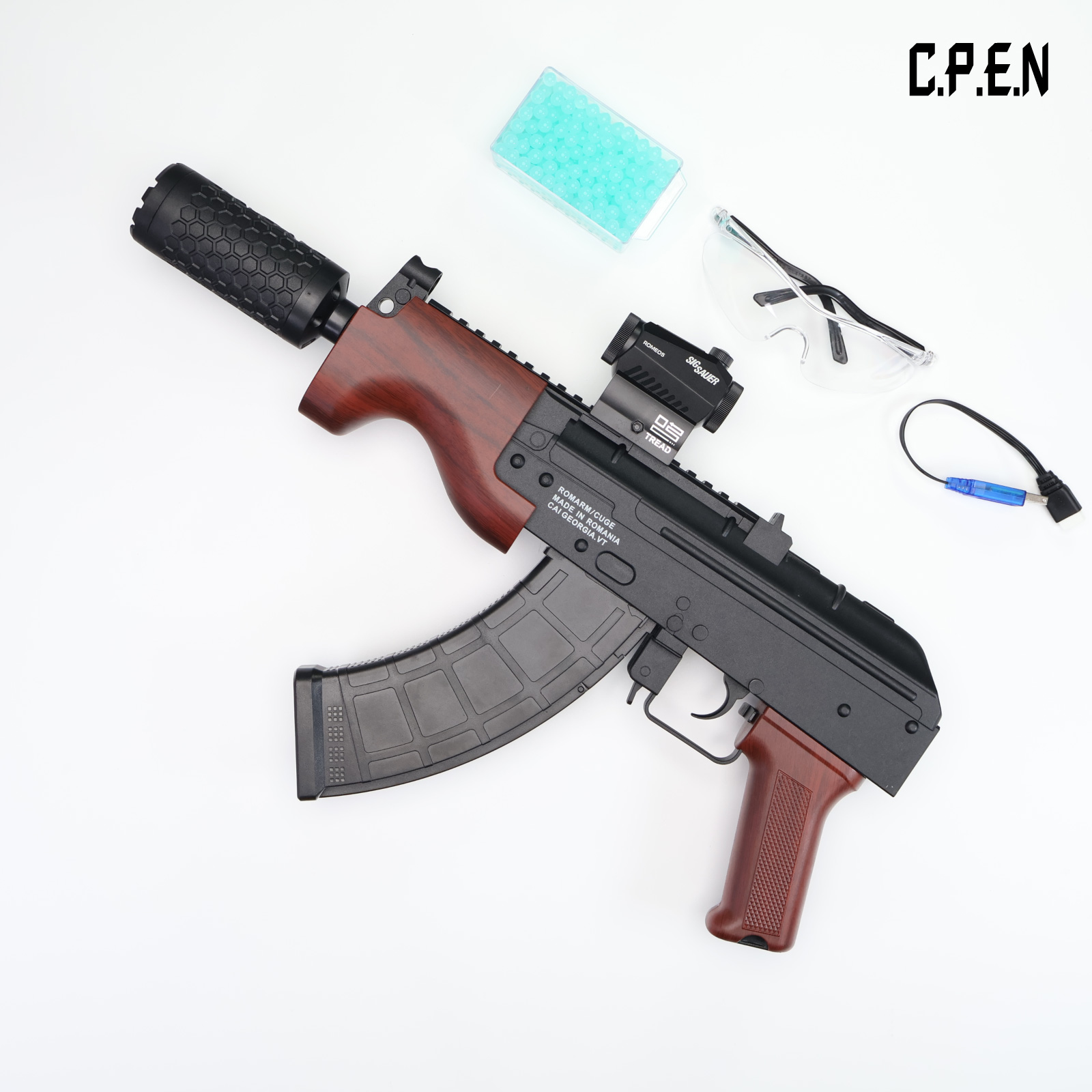 Draco AK47 Gel Blaster, Safe Toy Gun