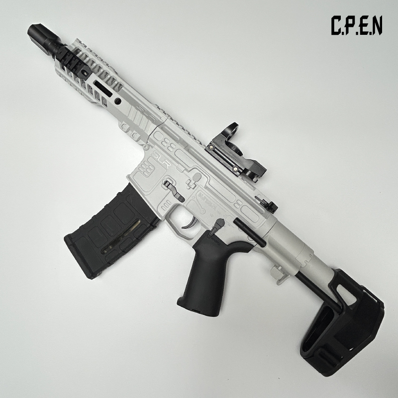 SLR Gel Blaster Telescopic stock Safety toy gun