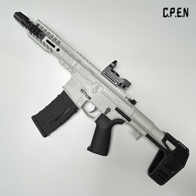 SLR Gel Blaster Telescopic stock Safety toy gun