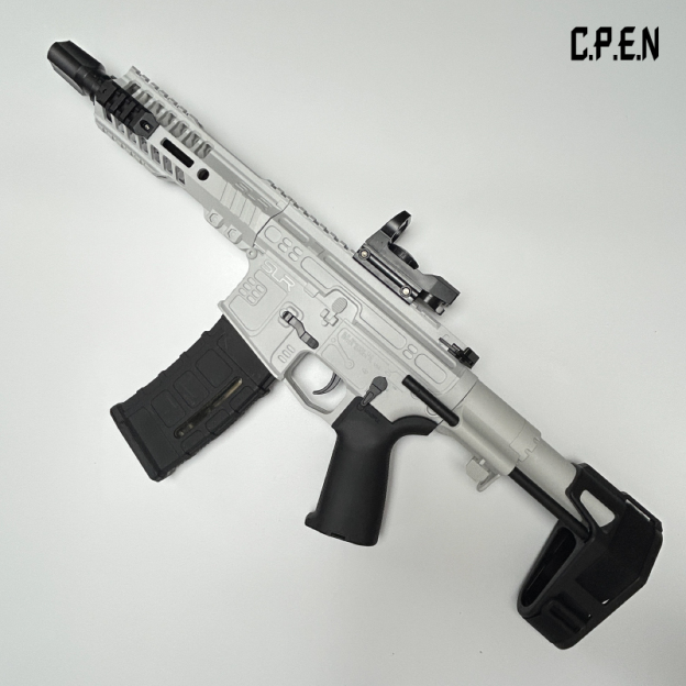 SLR Gel Blaster Telescopic stock Safety toy gun