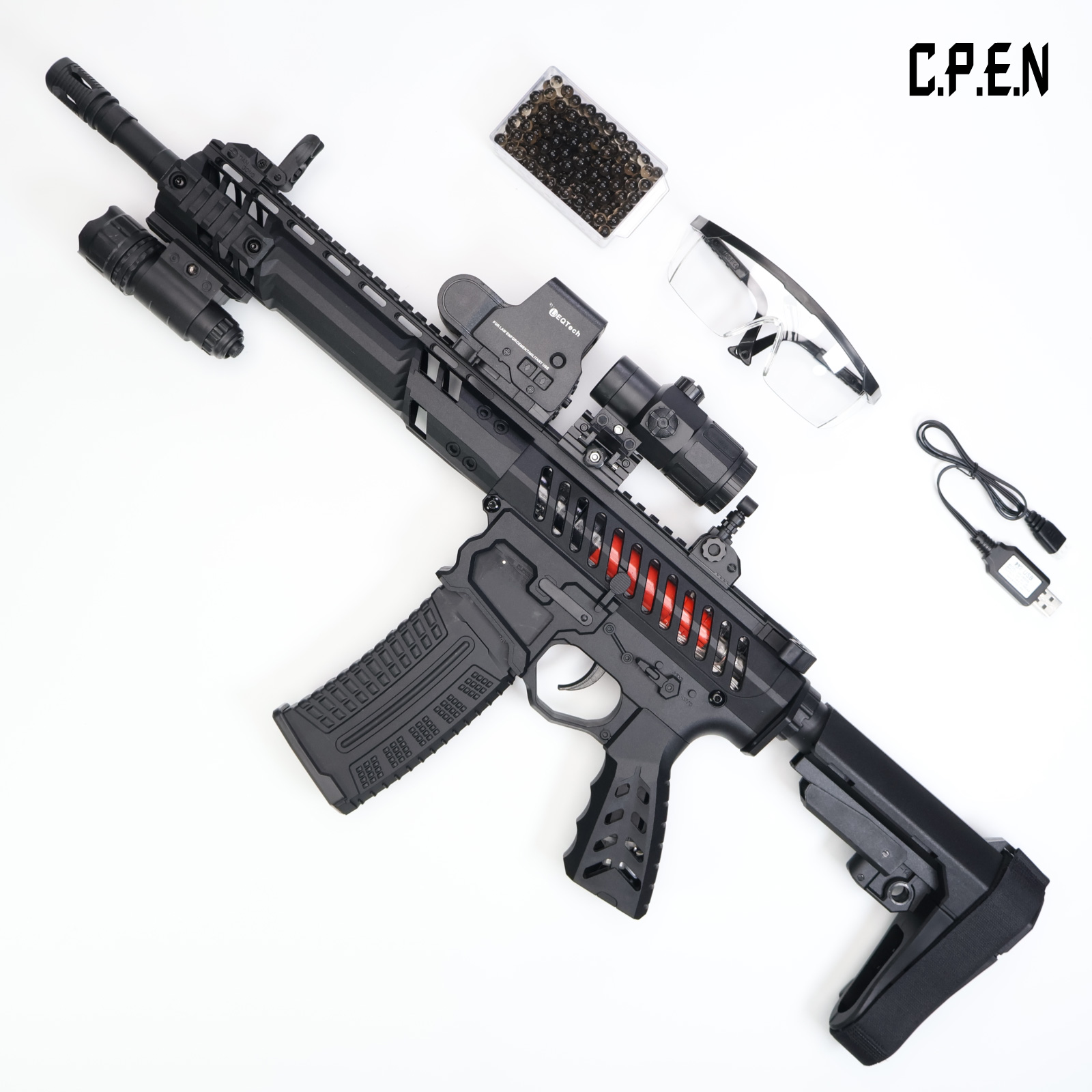 Pistola giocattolo di sicurezza F1 Gel Blaster