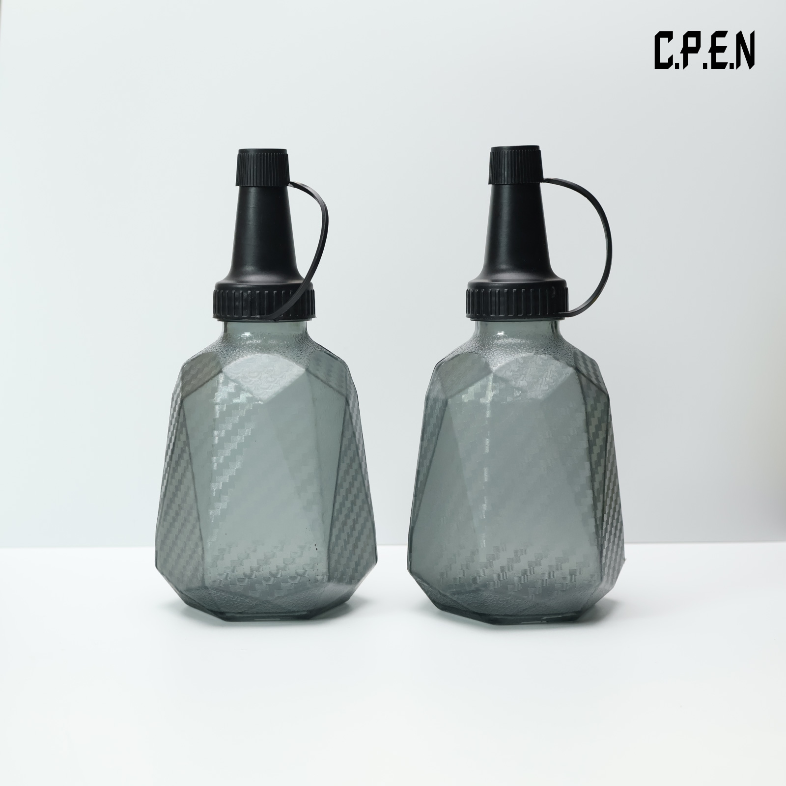 Carbon Fiber Pattern Quick Loading Bottle