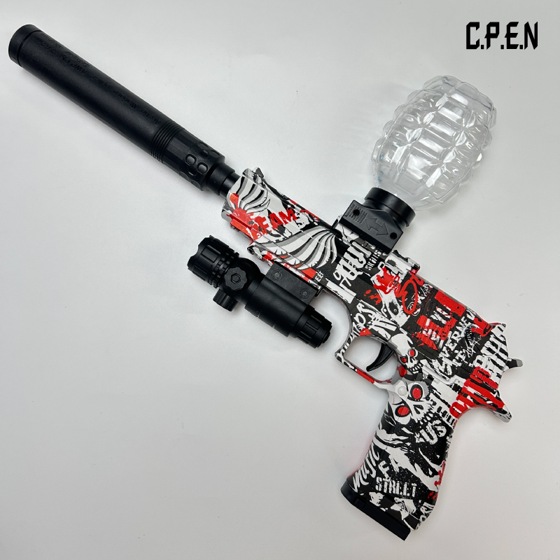 Desert Eagle Painted Gel Blaster - Safe Toy Gun