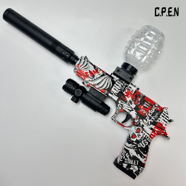 Desert Eagle Painted Gel Blaster - Safe Toy Gun