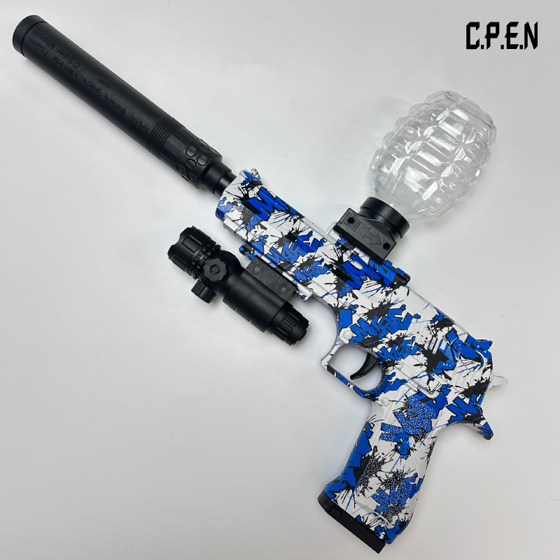 Desert Eagle Painted Gel Blaster - Safe Toy Gun