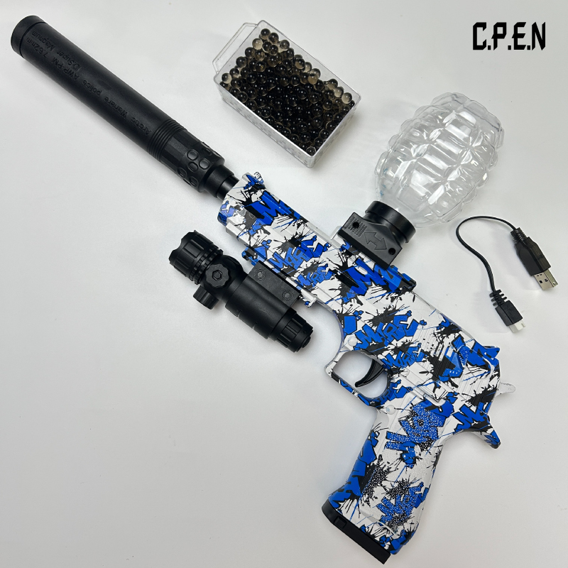 Desert Eagle Painted Gel Blaster - Safe Toy Gun