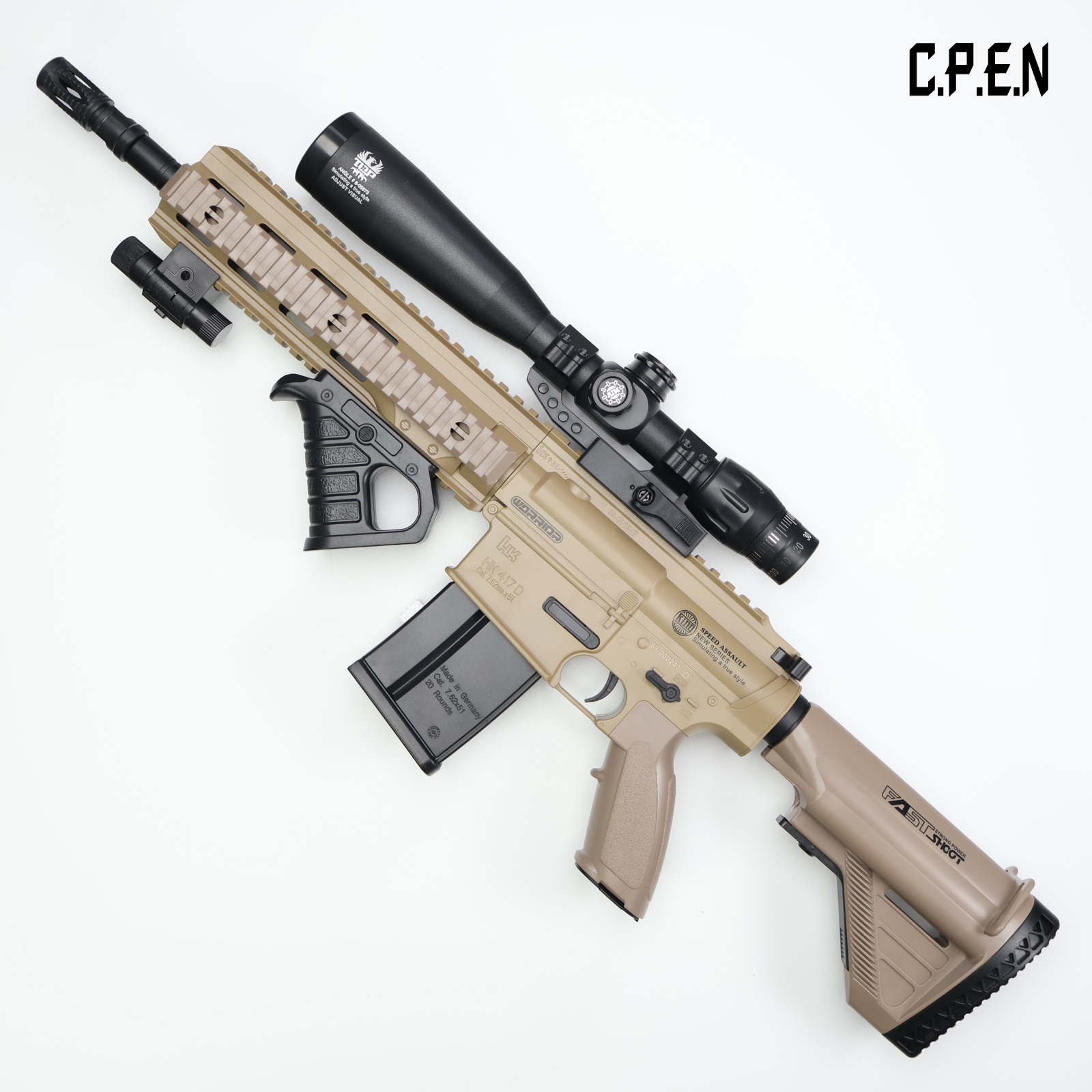 HK417 Gel Blaster Safety toy gun