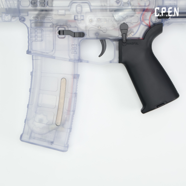 Transparent SLR Gel Blaster Telescopic stock Safety toy gun