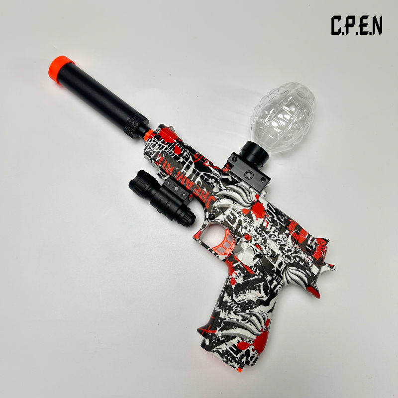 616A/518B Desert Eagle Painted Gel Blaster - Safe Toy Gun