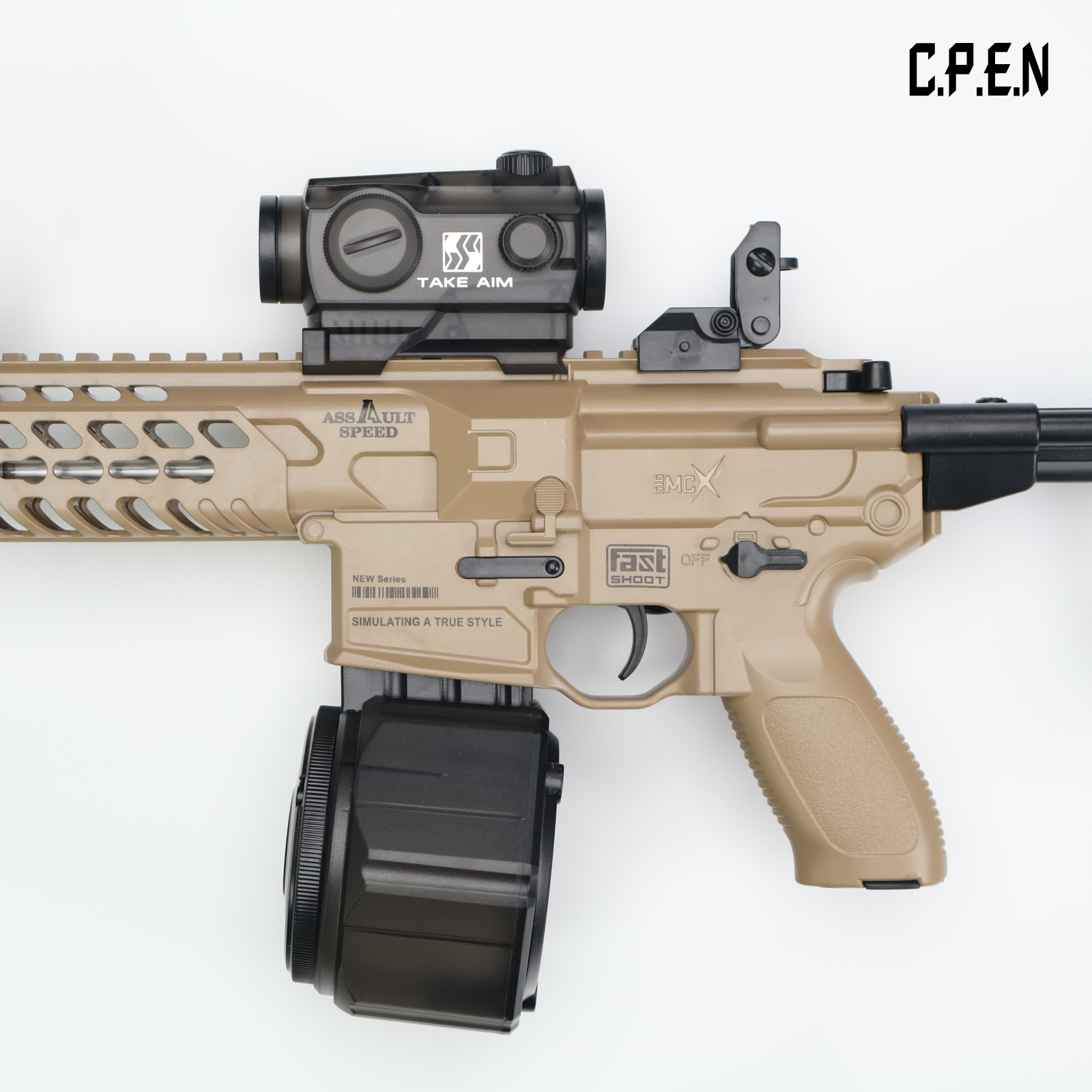 MCX-drum version Gel Blaster Safety toy gun