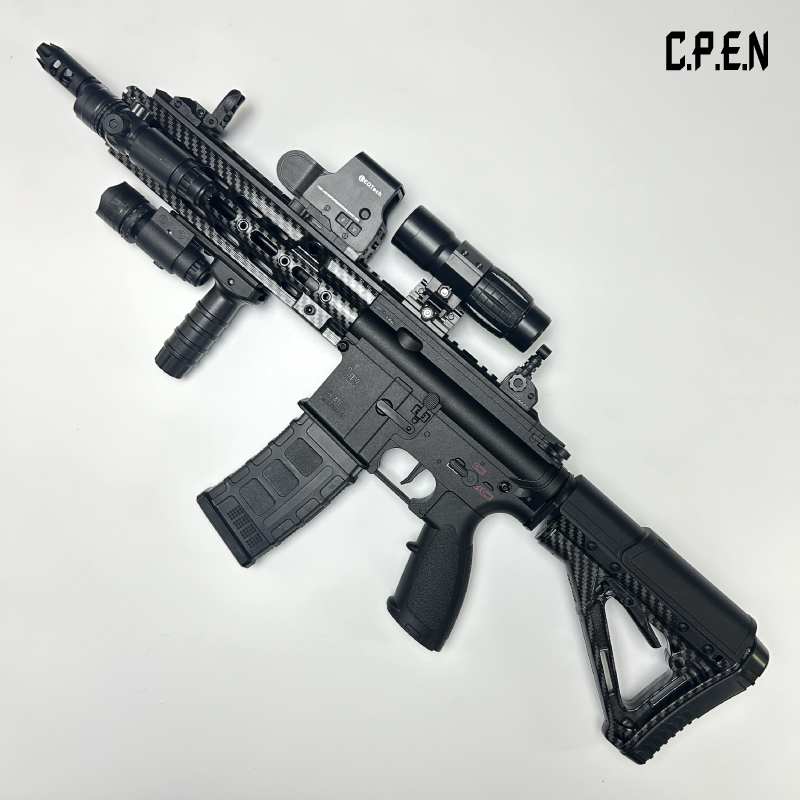 Cbrbon Flber HK416D-SMR Gel Blaster Safety toy gun