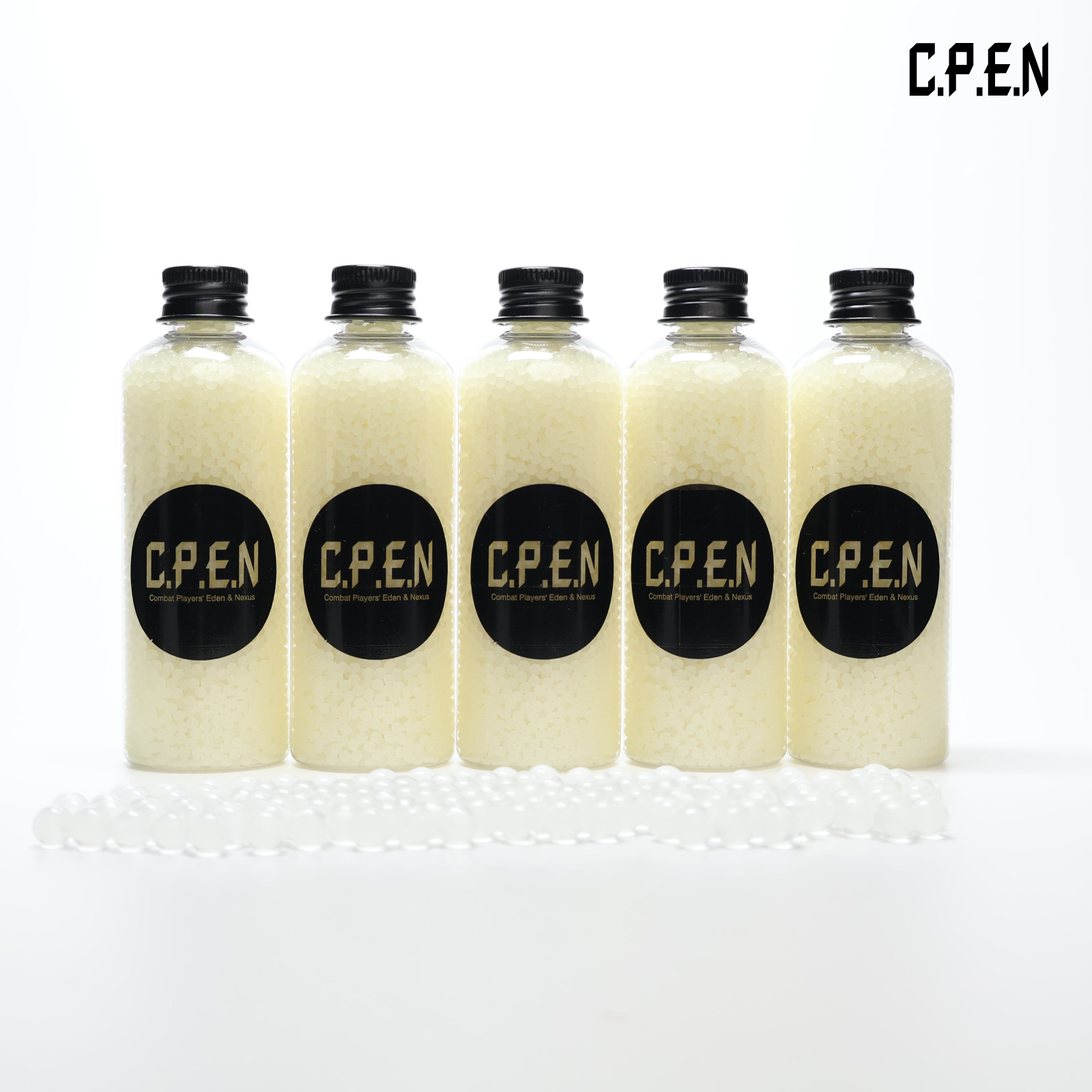 Im Dunkeln leuchtende Gelperlen | 10.000 Stück pro Flasche