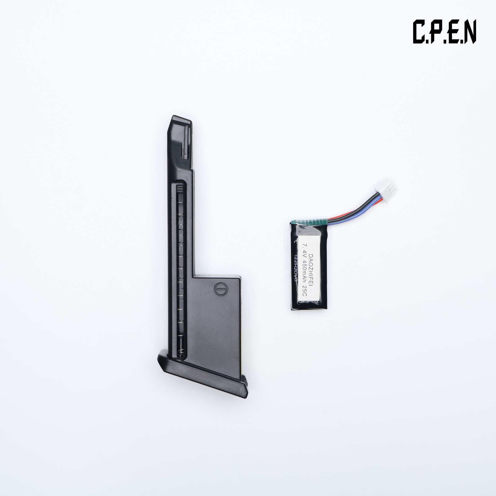 Glock Pistol Gel Blaster Mag+Battery