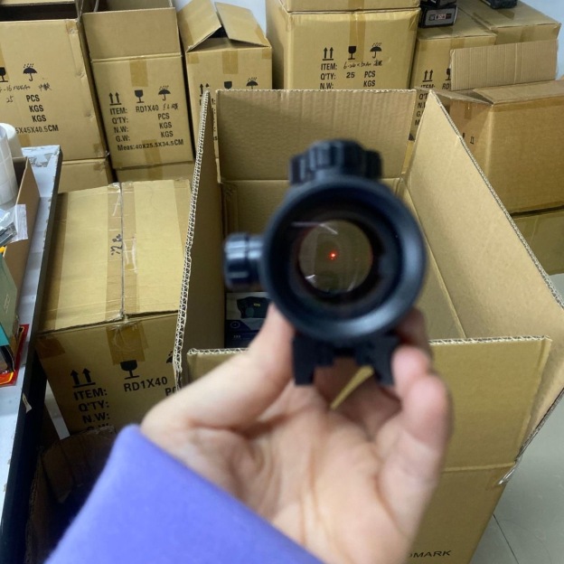 1x40 Metal Scope, 20mm rail universal