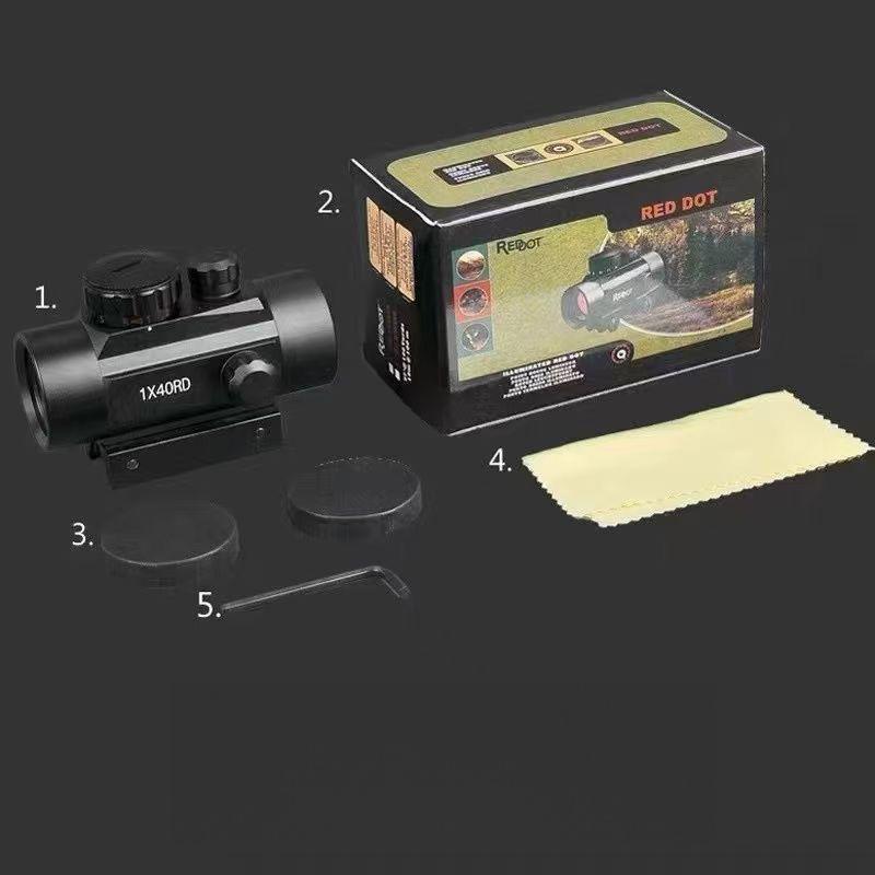 1x40 Metal Scope, 20mm rail universal