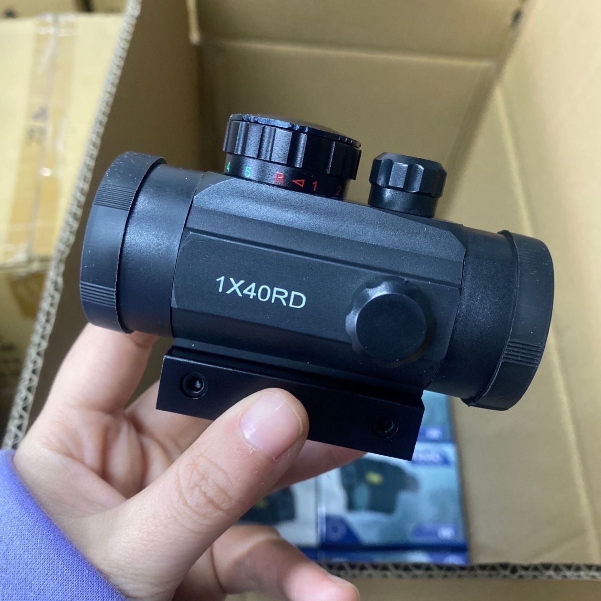 1x40 Metal Scope, 20mm rail universal