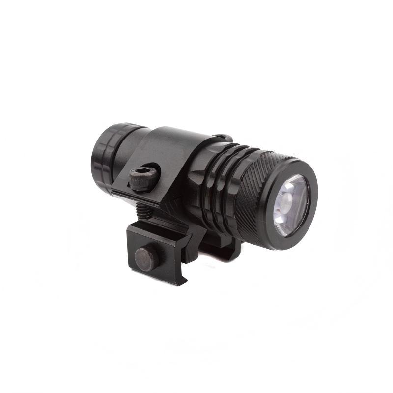 Metal strong light 20mm rail tactical flashlight