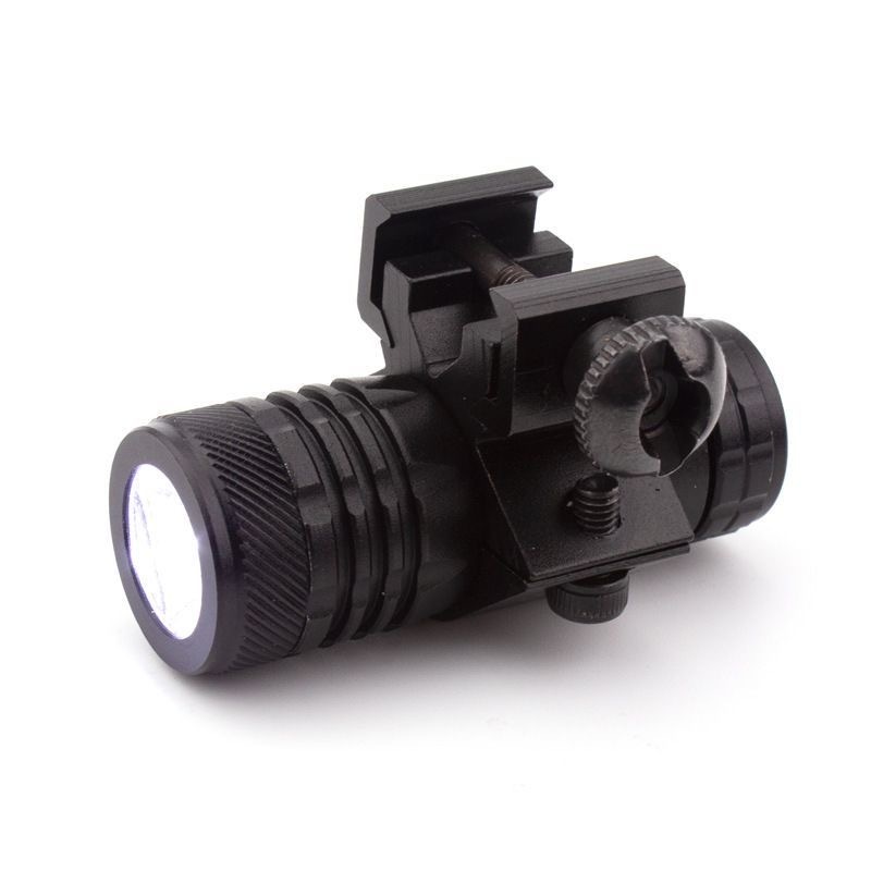 Metal strong light 20mm rail tactical flashlight