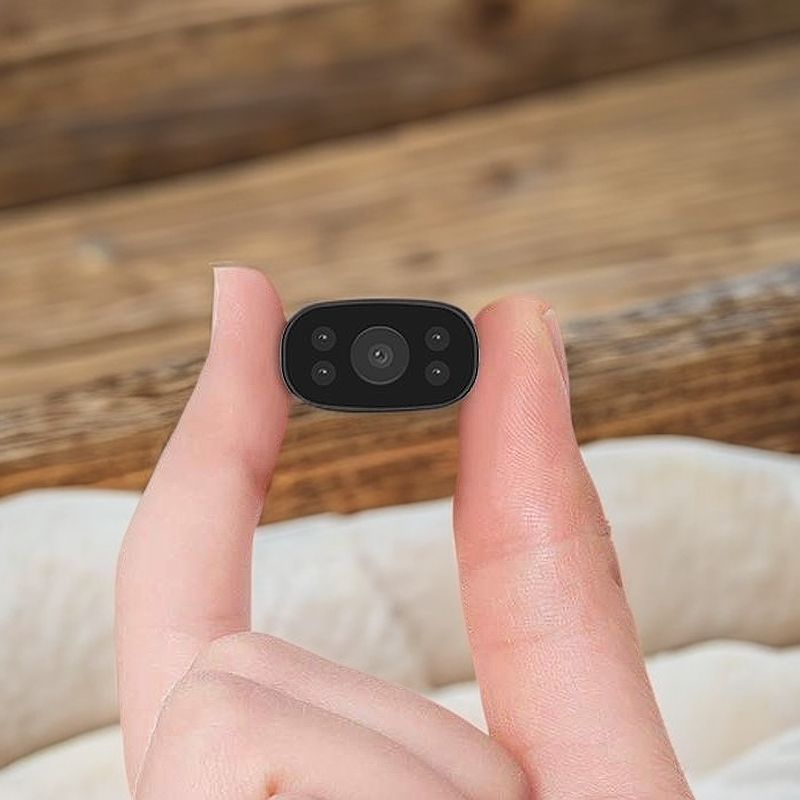 PNZEO W3 Hidden Home Security Cameras Mini spy cam Wireless Smart Camera, Support 5GHz & 2.4GHz Dual-Band WiFi,1920x1080 FHD, IR Night Vision, Motion Detection Push Alerts, Pet Monitor Nanny Cam, spy cameras