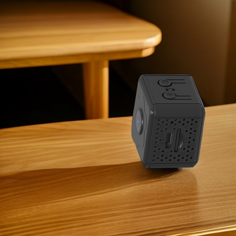 PNZEO V2 Mini Hidden Home Security Camera Wireless WiFi Remote Monitor Camera Tiny Smart Home Security Camera Support sleep standby, remote on/off