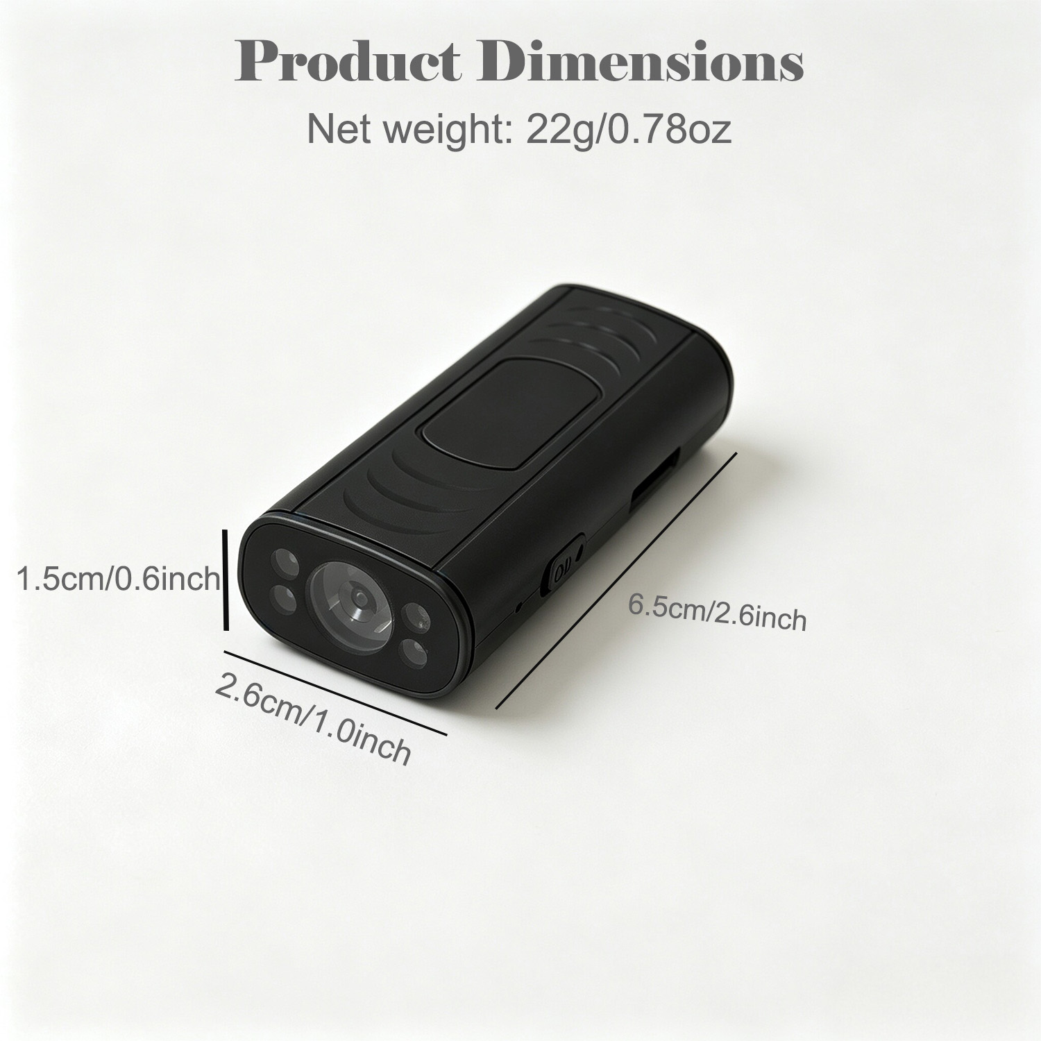Next-Gen Compact Security Camera Super Small Portable Wireless WiFi Smart Camera, Mini Home Security Camera, Remote Viewing, No Setup Needed, Use Anywhere