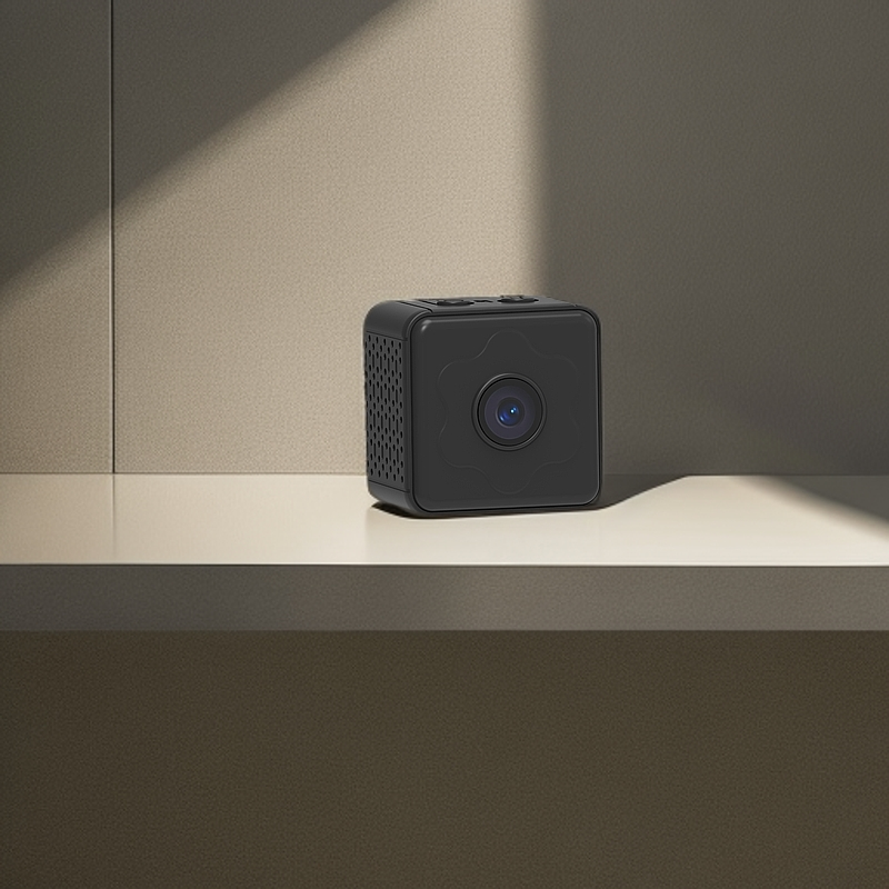 PNZEO V2 Mini Hidden Home Security Camera Wireless WiFi Remote Monitor Camera Tiny Smart Home Security Camera Support sleep standby, remote on/off