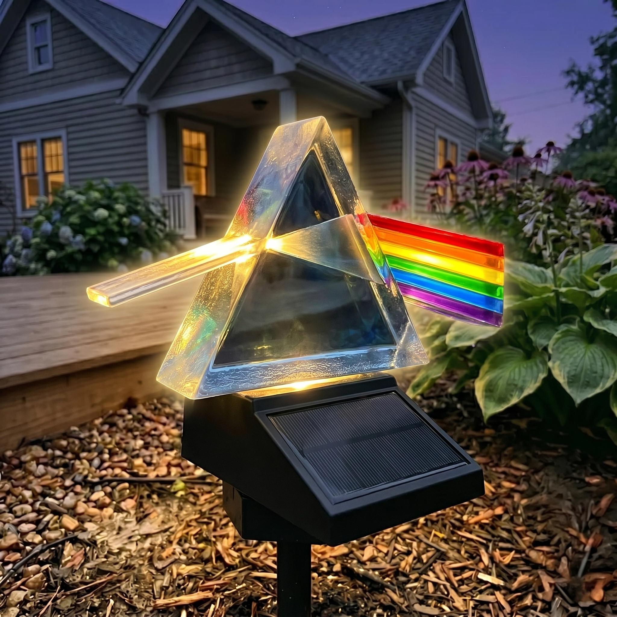 Pink Floyd 60th Anniversary Solar Garden Light（1965-2025）