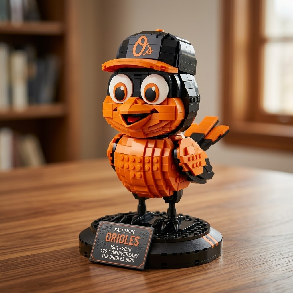Baltimore Orioles 125th Anniversary Commemorative Brick Editions