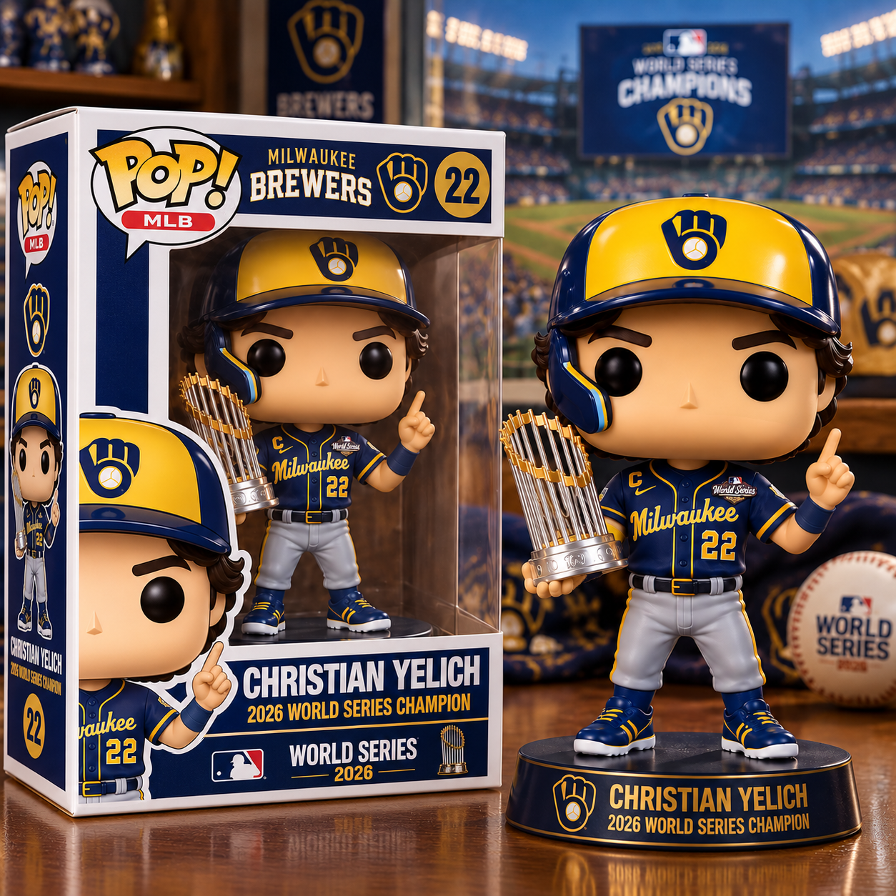 2026 World Series Champions Collectible Figure