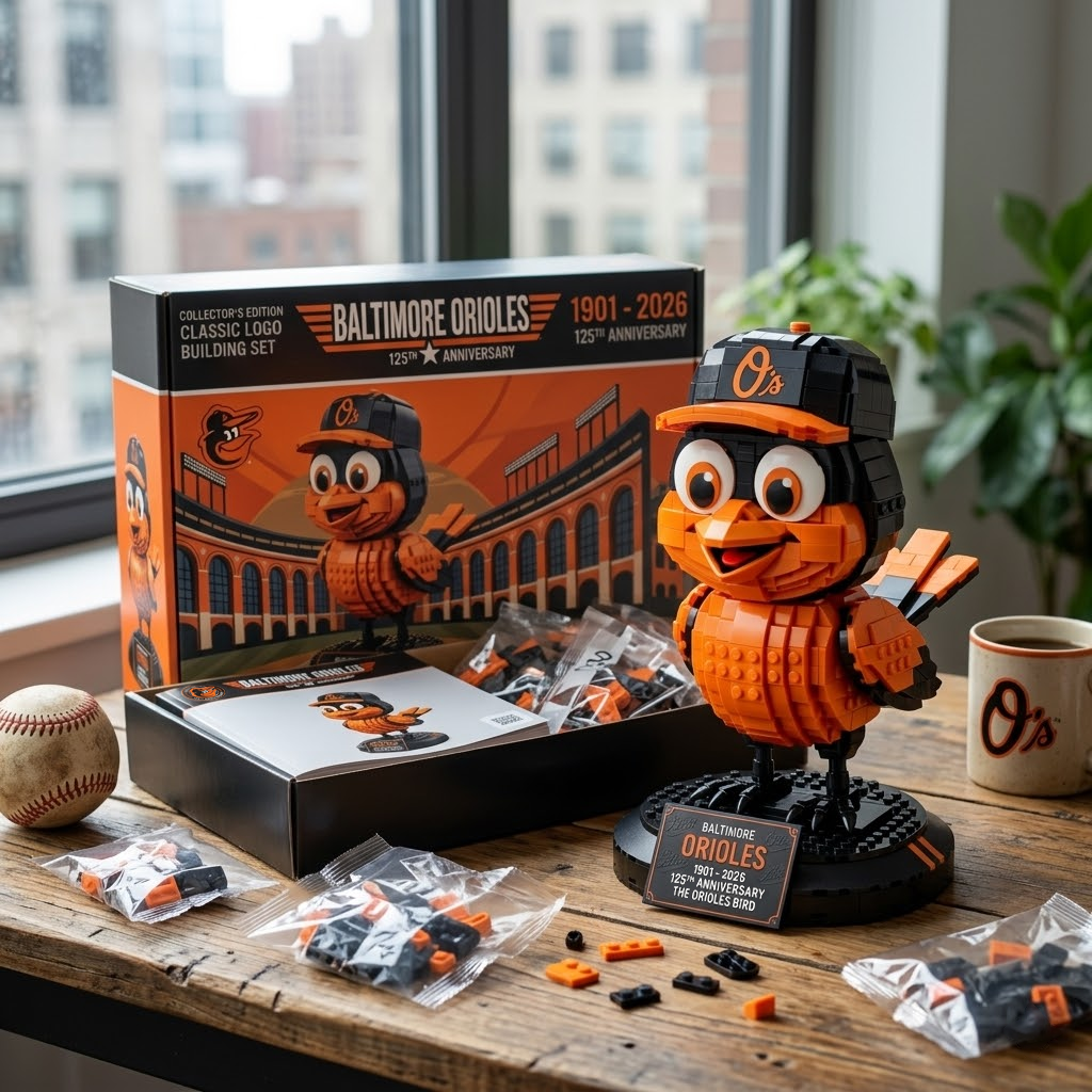 Baltimore Orioles 125th Anniversary Commemorative Brick Editions