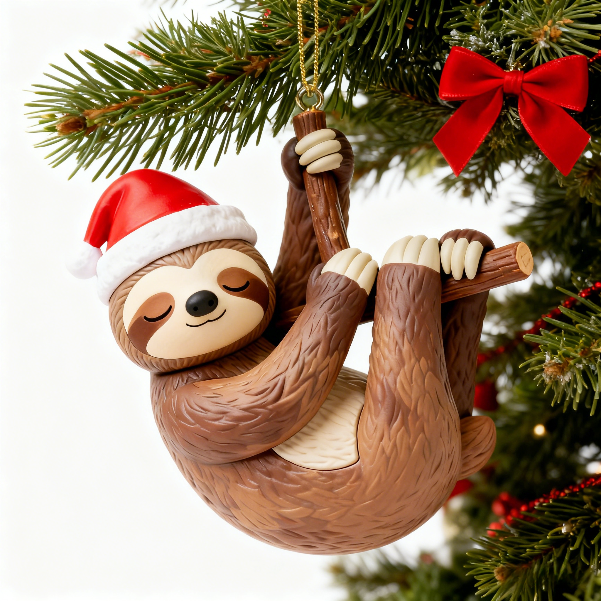 🔥Limited Edition🎁Adorable Sloth Christmas Ornament