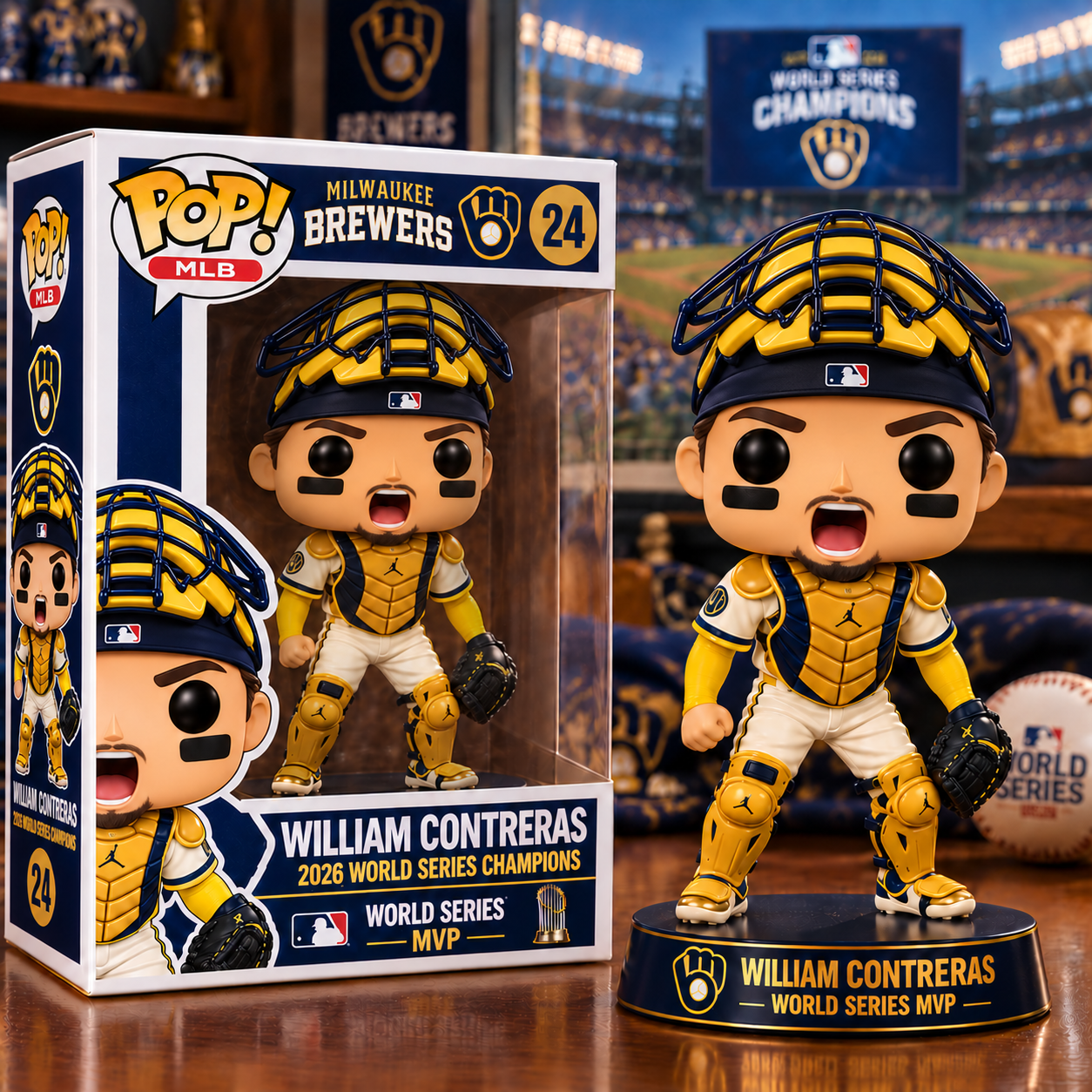2026 World Series Champions Collectible Figure