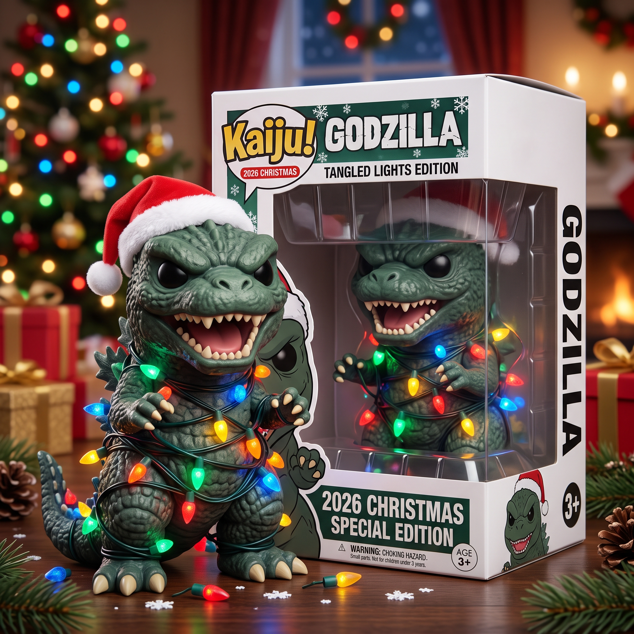 GODZILLA Christmas 2026 Holiday Collectible Figure