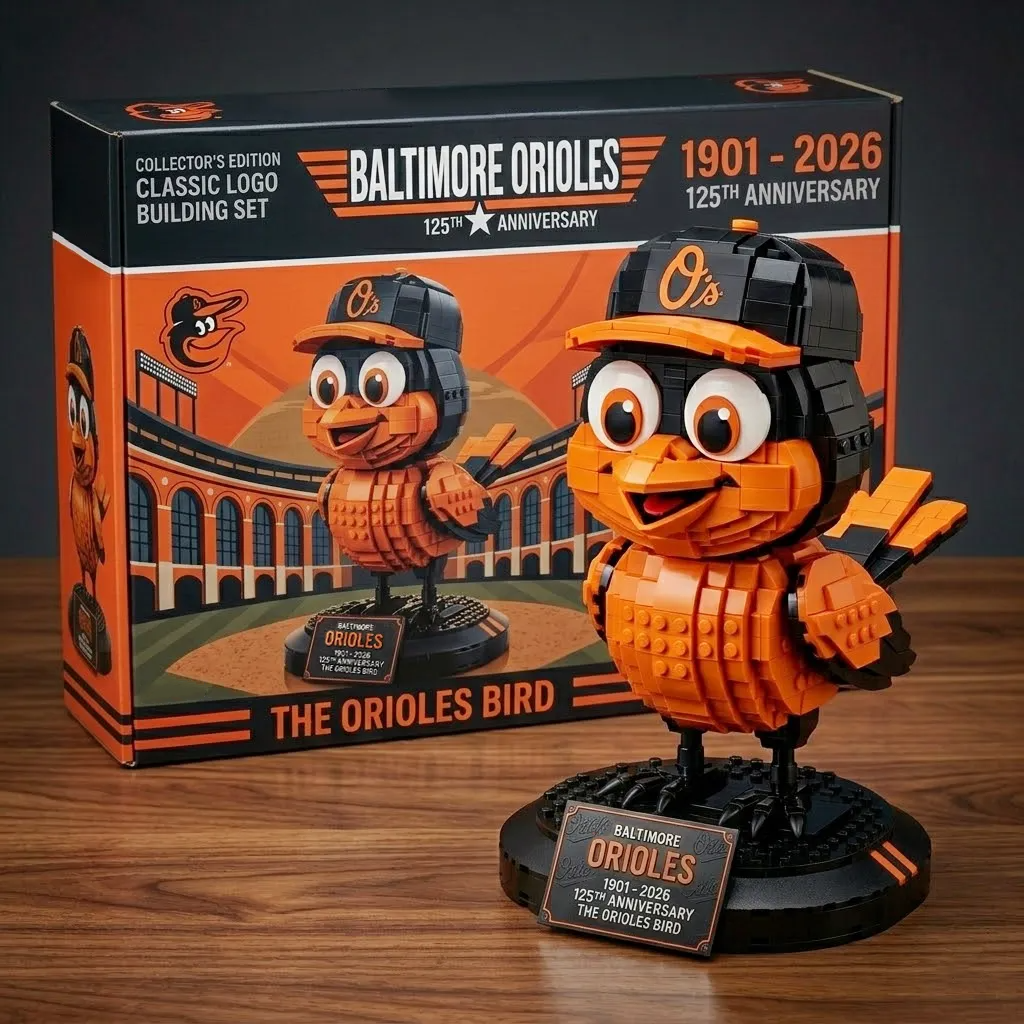 Baltimore Orioles 125th Anniversary Commemorative Brick Editions
