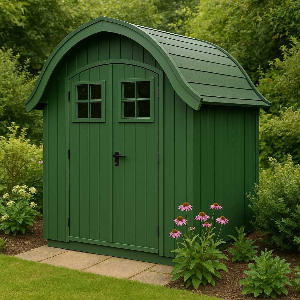 Caseta de jardin de resina-Meubizo