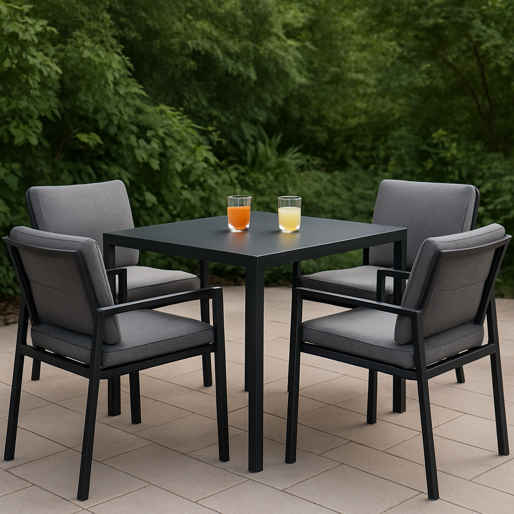 Conjuntos de mesa y sillas para jardin-Meubizo