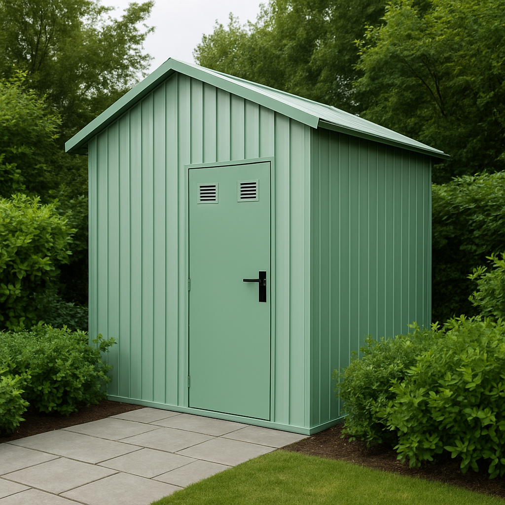 Caseta de jardin de resina-Meubizo