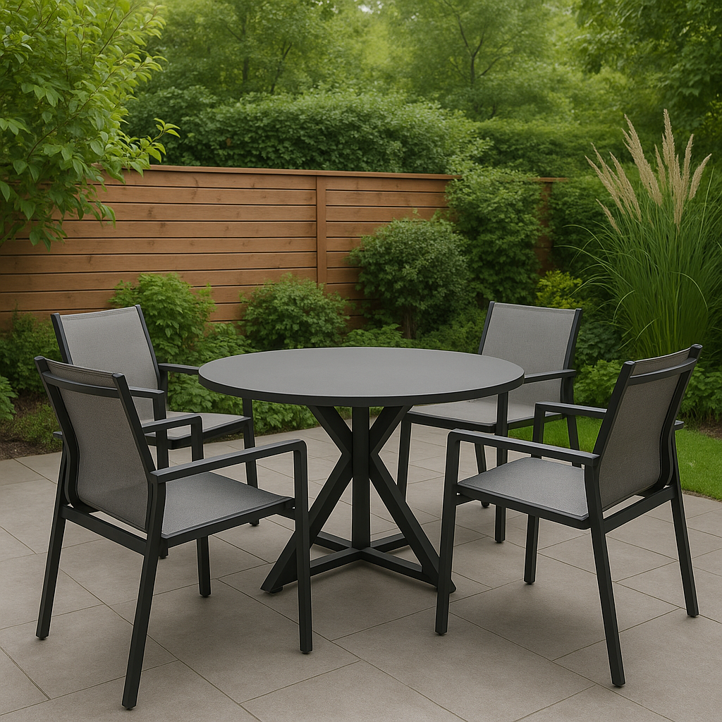 Conjuntos de mesa y sillas para jardin-Meubizo