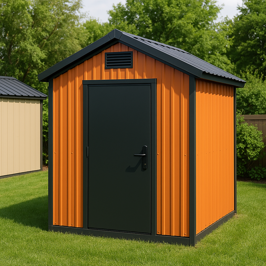 Caseta de jardin de resina-Meubizo