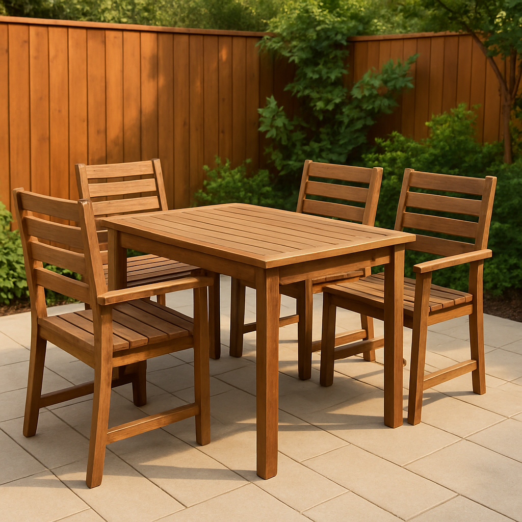 Conjuntos de mesa y sillas para jardin-Meubizo