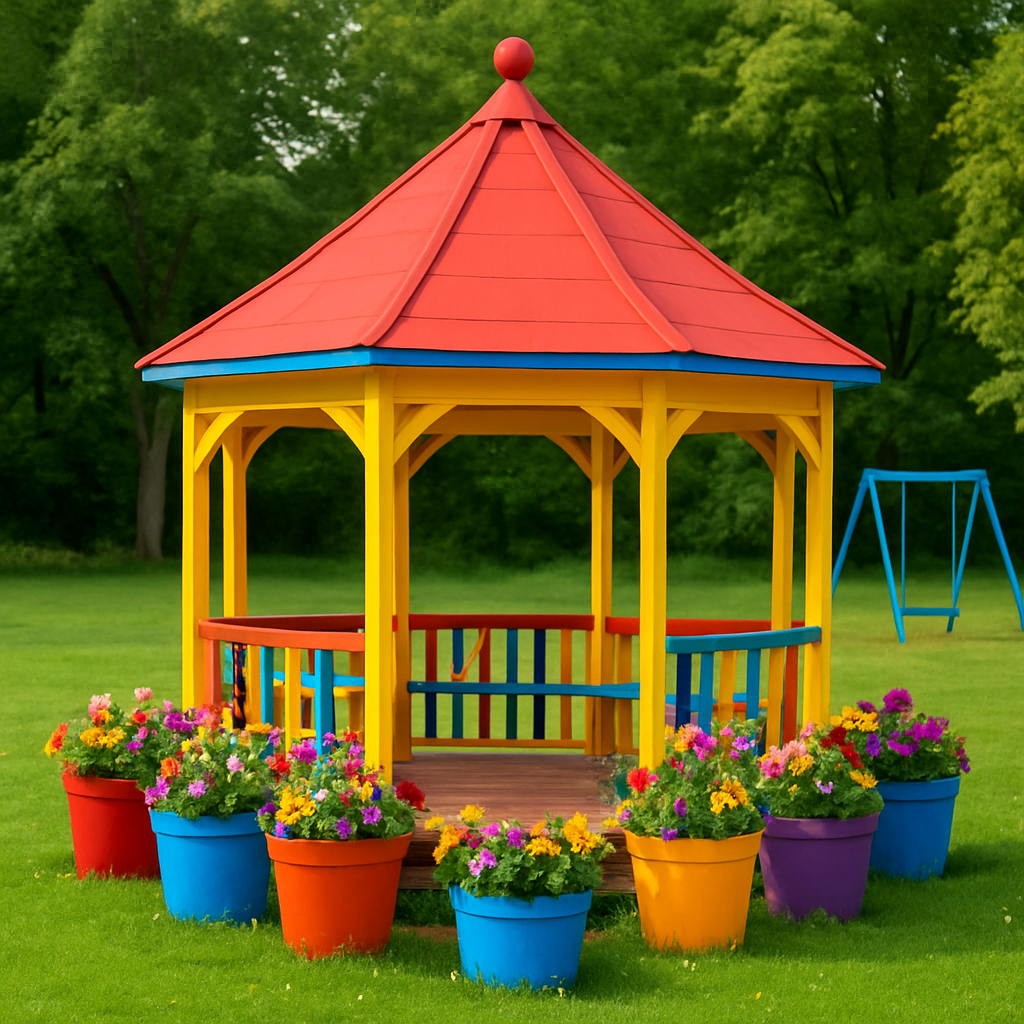 Kioscos para jardin-Meubizo