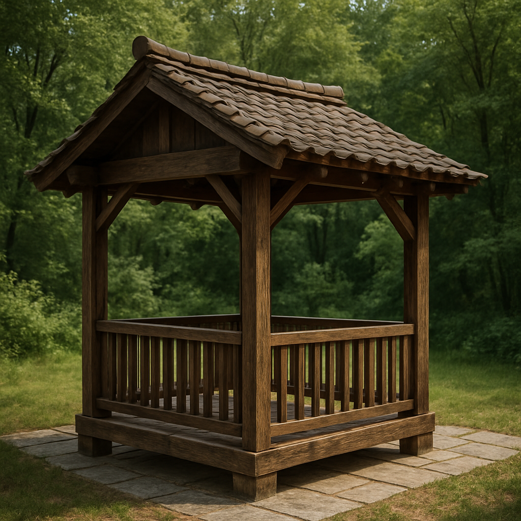 Kioscos para jardin-Meubizo